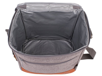 Lancheira Termica 13l Cinzenta L.cooler® – Isolamento térmico eficaz para transportar refeições no trabalho e escola com facilidade - 5609801191068