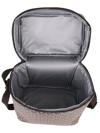 Lancheira Termica 12l Castanha L.cooler® – Isolamento térmico eficiente para transportar refeições no trabalho e na escola - 5609801191136