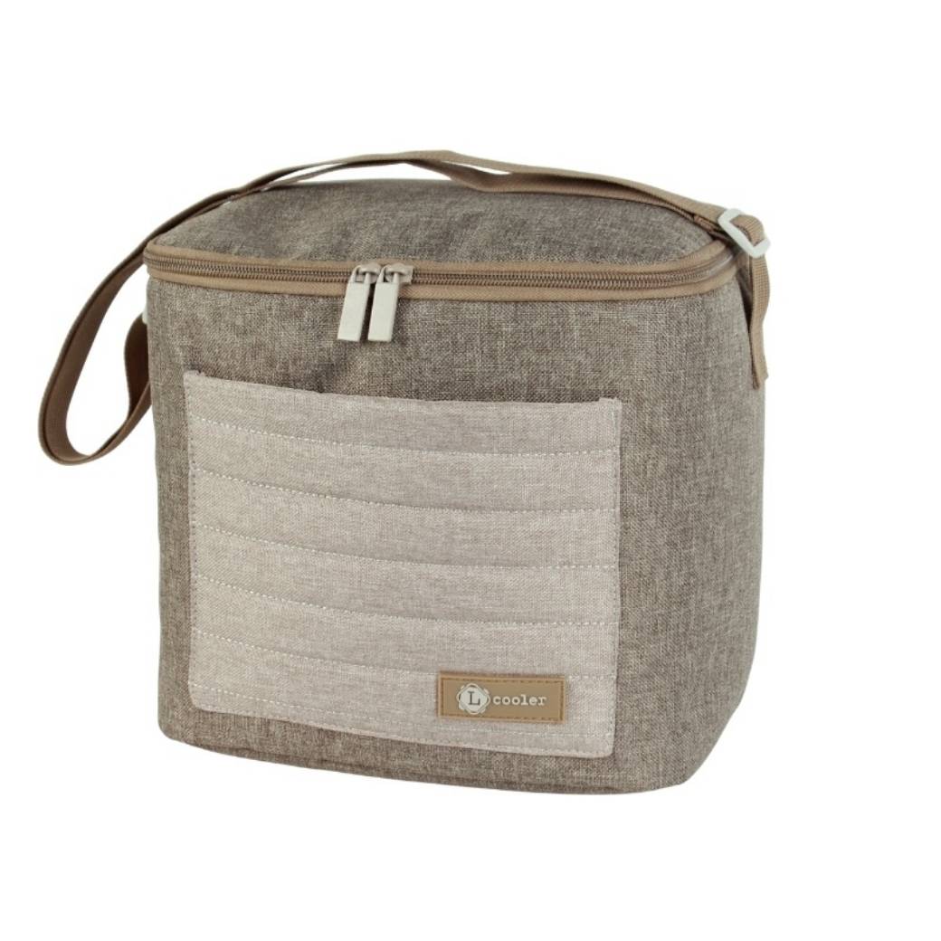 Lancheira Termica 7l Castanha L.cooler® – Mantém alimentos frescos ou quentes com leveza e fácil limpeza diária - 5609801200159
