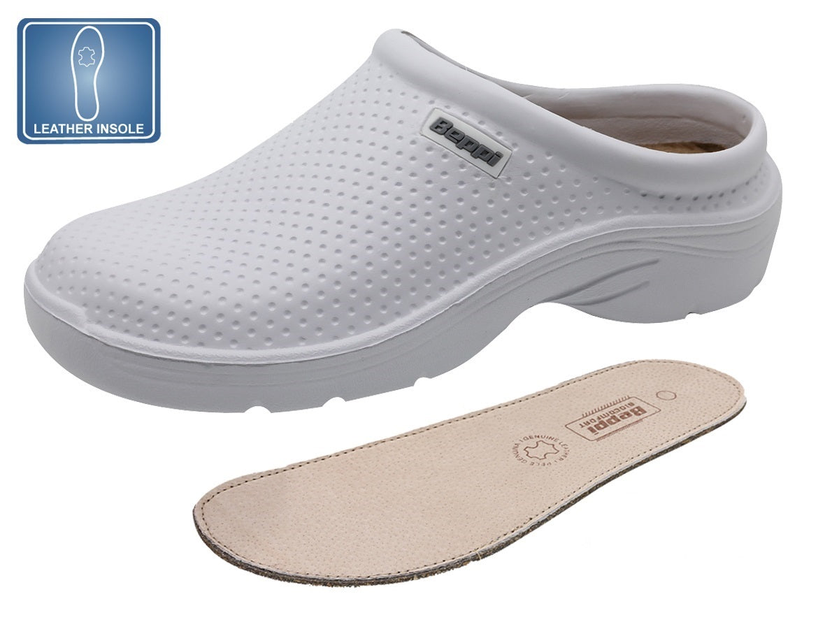 Socas Conforto Homem Branco Beppi – Leves para uso prolongado com sola antiderrapante ideal para trabalho diário - 2146614