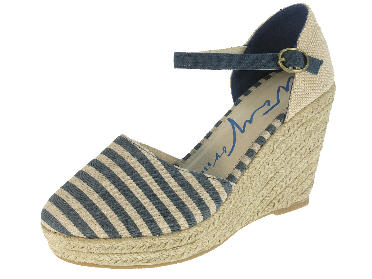 Sandália Casual Com Cunha Mulher Azul Beppi – Design moderno e leve para conforto inigualável em passeios ao ar livre - 2149410