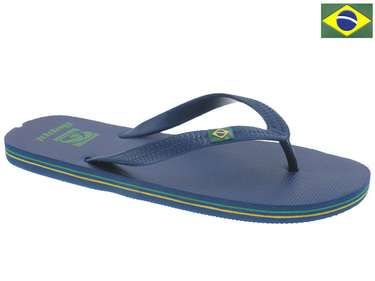 Chinelo Meter Dedo Juvenil Azul Beppi – Leves e com sola antiderrapante para uso casual diário e passeios no parque - 2150454