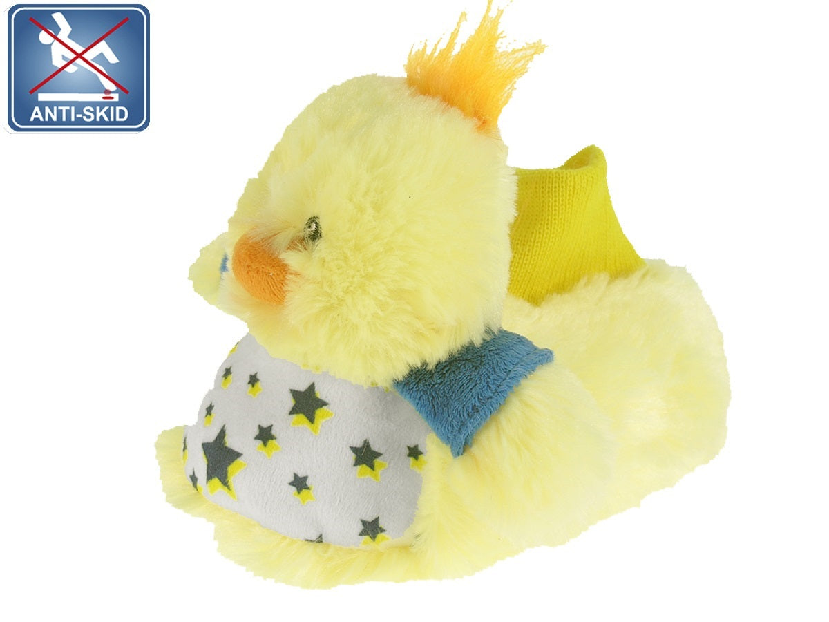Pantufa Infantil Amarelo Beppi – Leves e antiderrapantes para brincar e relaxar com conforto diário - 2151810