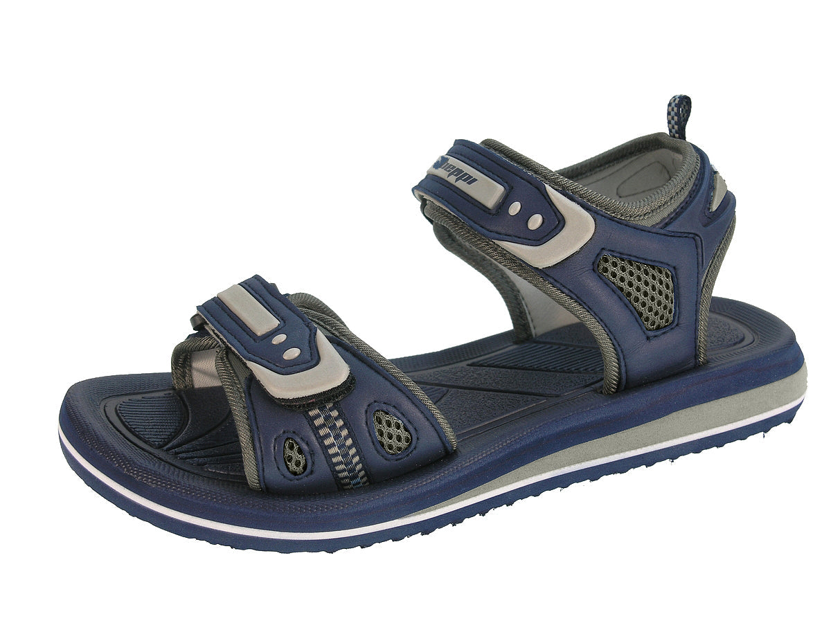 Sandália Juvenil Azul Beppi – Leves e fáceis de calçar para conforto em passeios e atividades diárias - 2154911