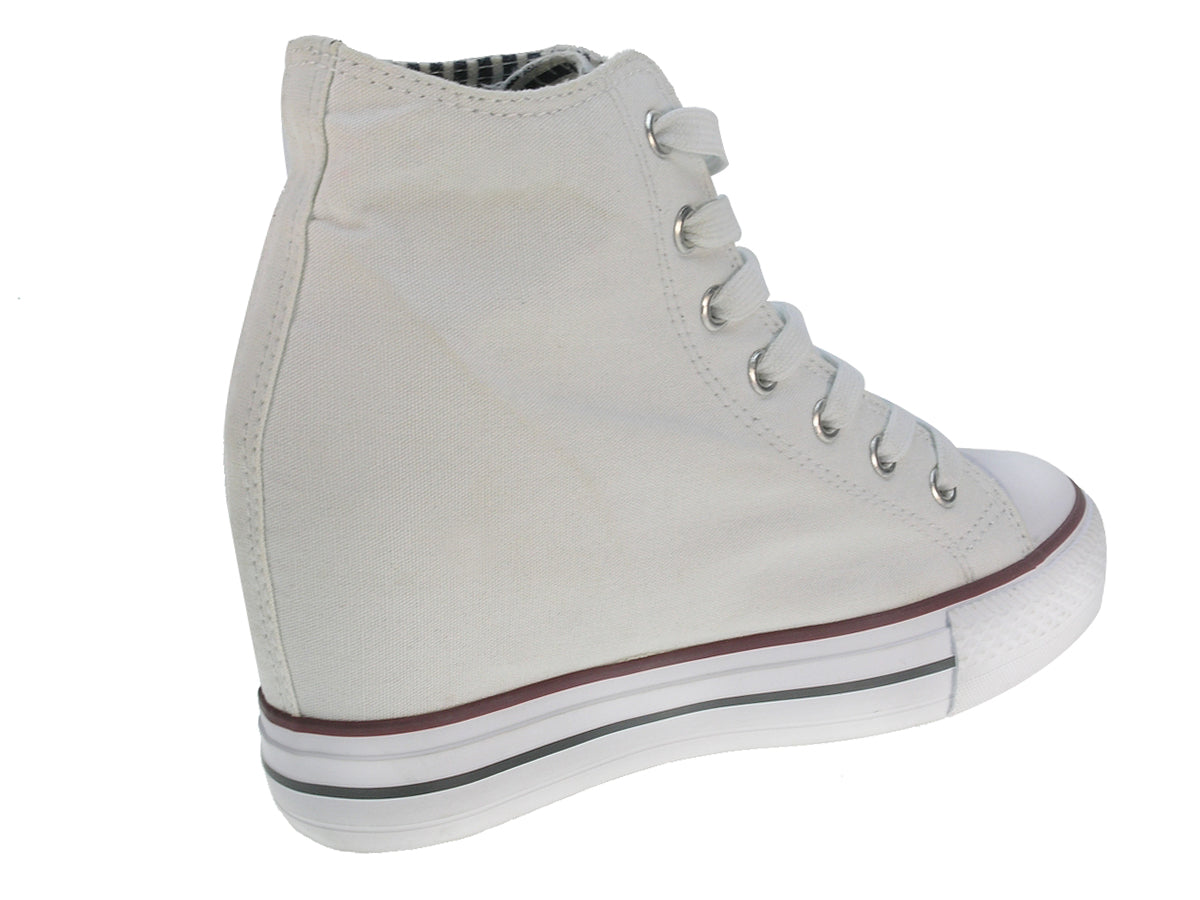 Bota Lona Mulher Branco Beppi – Conforto excepcional e leveza para o dia de trabalho e passeios casuais - 2160551