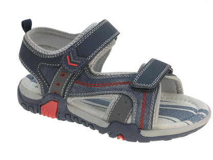 Sandália Casual Infantil Azul Beppi – Leves e com ajuste seguro para conforto nas brincadeiras do dia a dia - 2160831