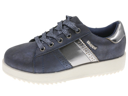 Sapato Casual Juvenil Azul Beppi – Conforto extra e palmilha macia para uso diário e passeios escolares - 2166350