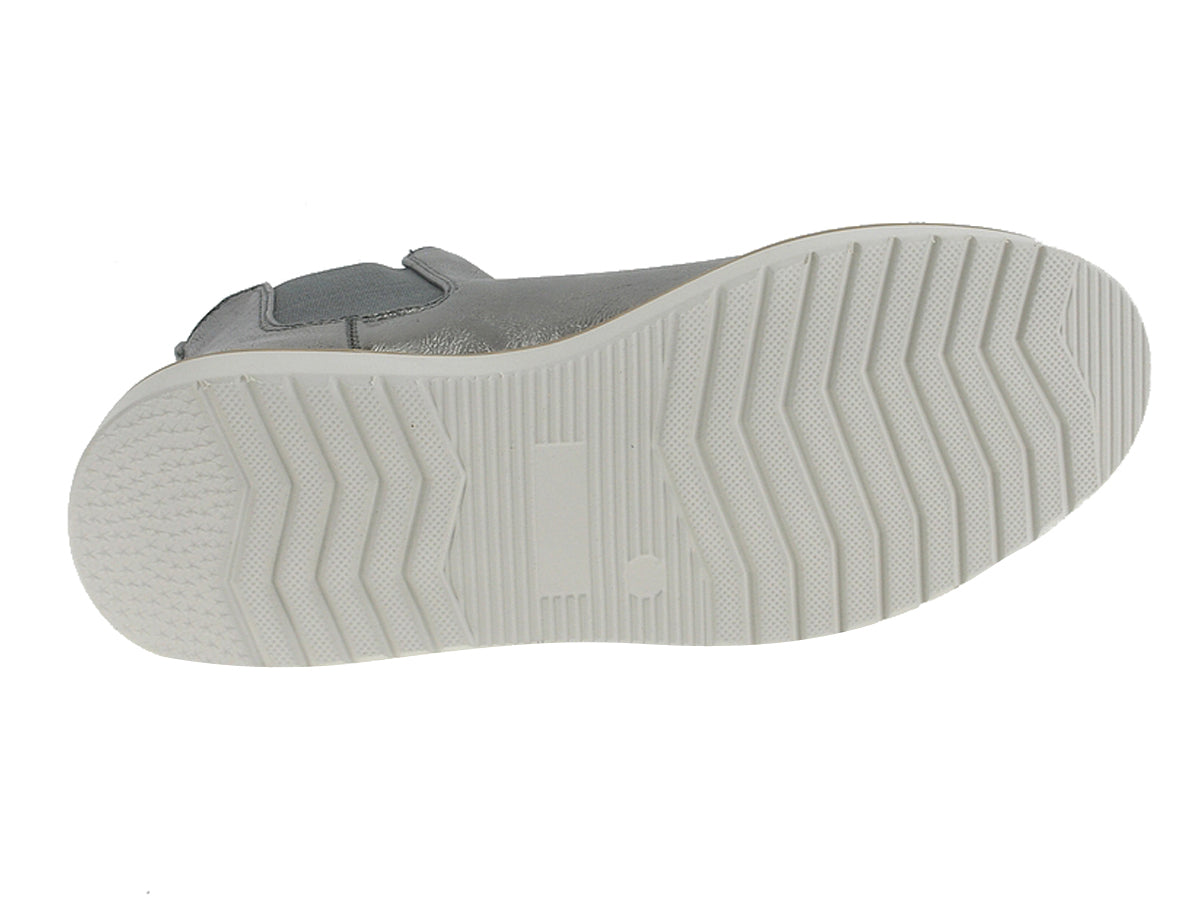 Bota Casual Mulher Prateado Beppi – Design arrojado com acabamento metálico para conforto em saídas casuais - 2167291