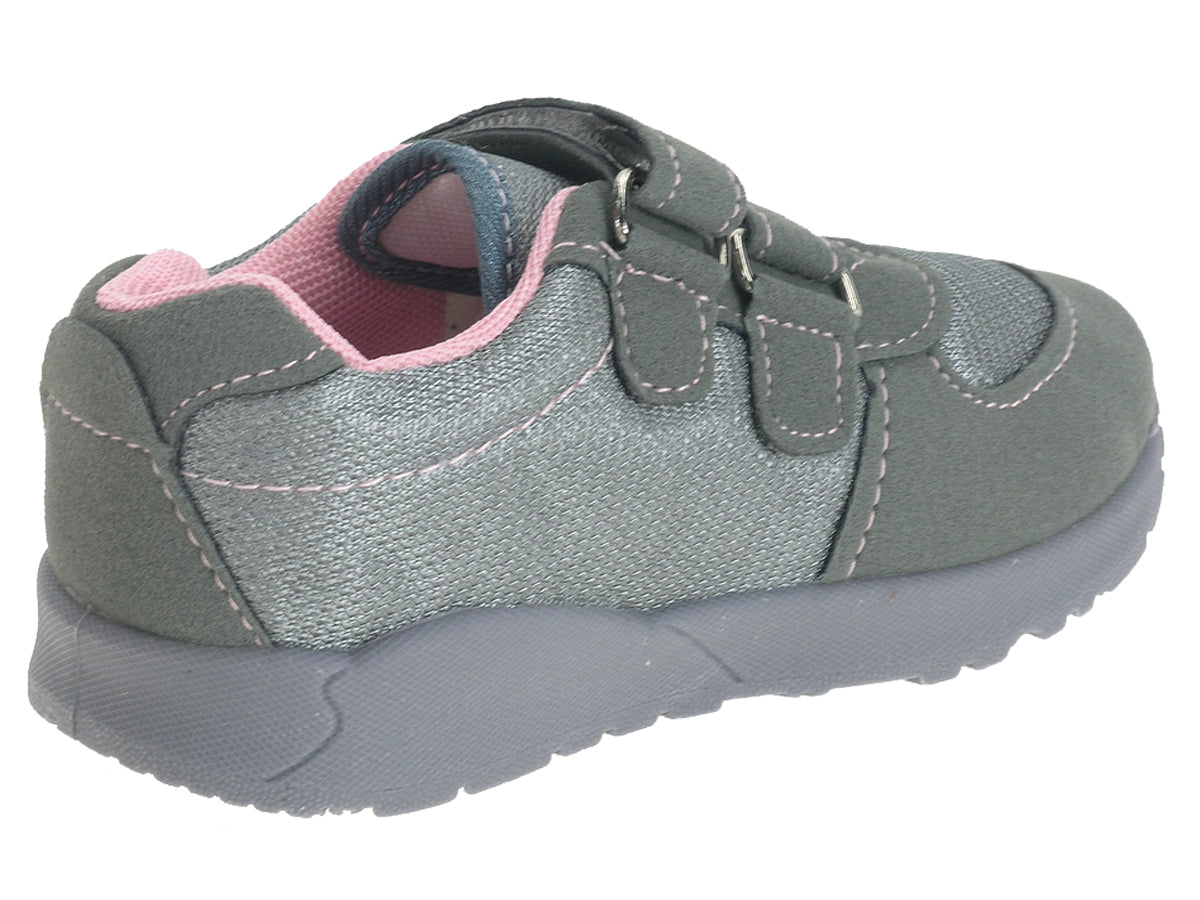 Sapato Casual Infantil Cinzento Beppi – Palminha macia e fecho em velcro para brincadeiras ao ar livre - 2167551