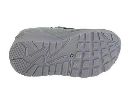 Sapato Casual Infantil Cinzento Beppi – Palminha macia e fecho em velcro para brincadeiras ao ar livre - 2167551