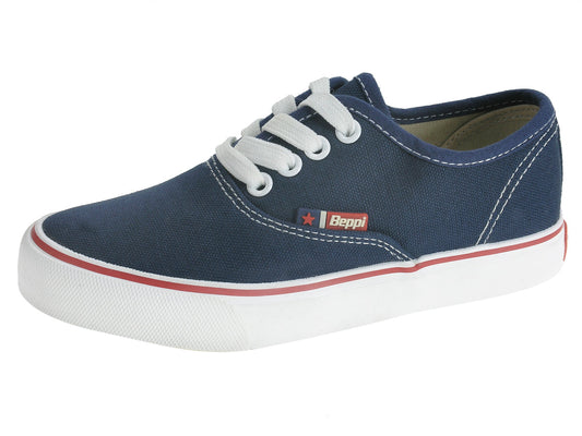 Sapatilha Juvenil Azul Beppi – Design moderno e cor vibrante para conforto e uso diário na escola e passeio - 2169641