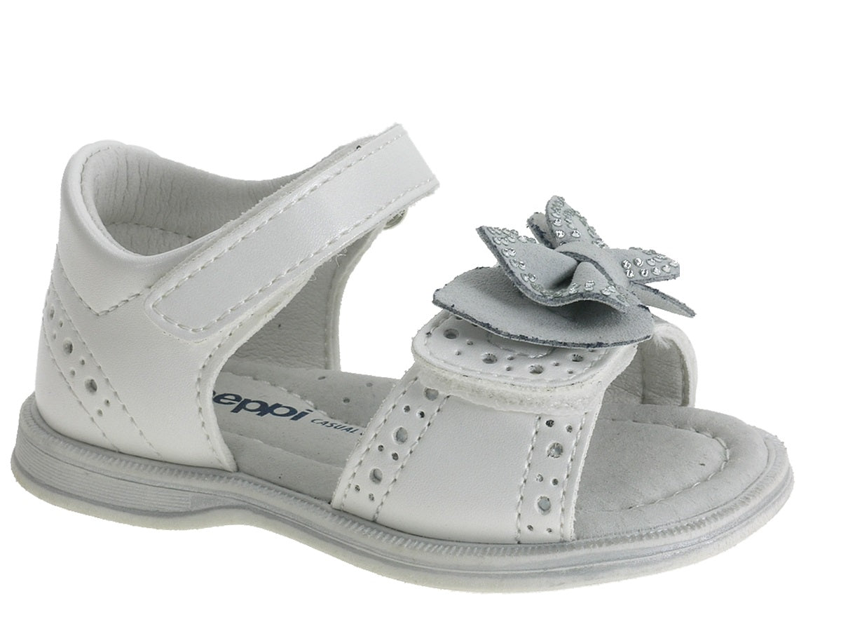 Sandália Infantil Branco Beppi – Conforto e resistência para brincar e aprender todos os dias com fecho ajustável - 2171440