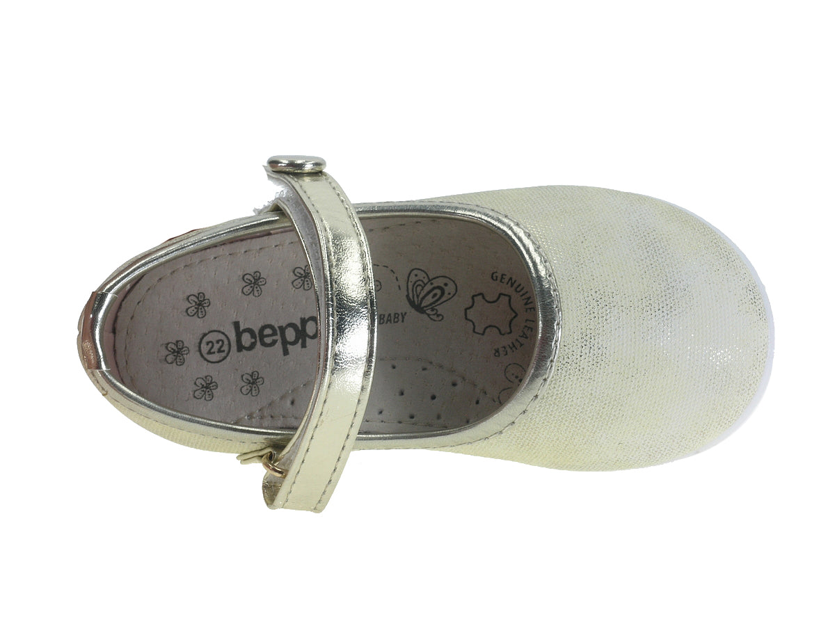 Sabrina Infantil Dourado Beppi – Estrutura leve e flexível para conforto durante todo o dia na escola e brincadeiras - 2172081