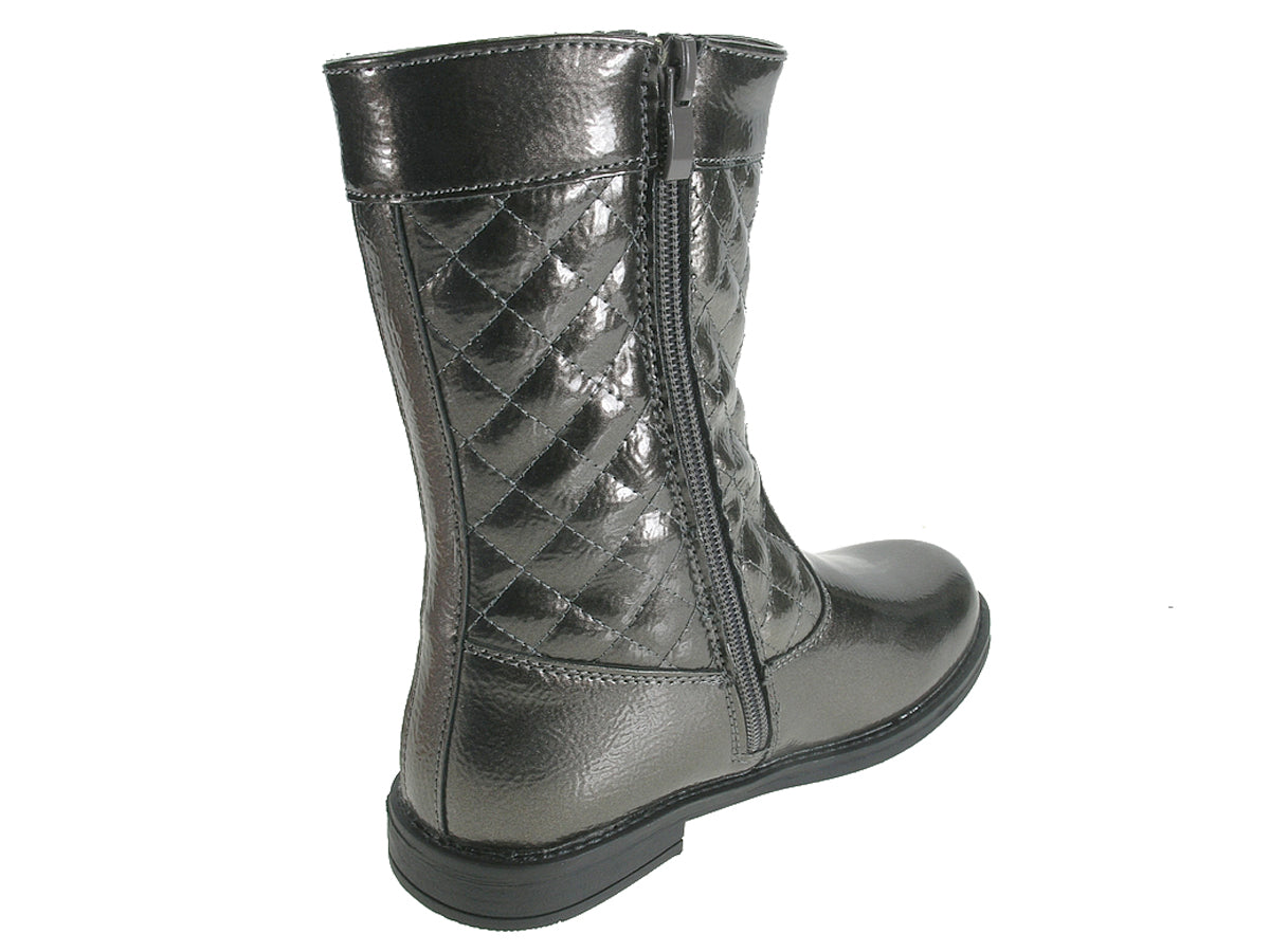 Bota Casual Juvenil Cinzento Beppi – Leves com fecho lateral e amortecimento suave para uso diário confortável - 2175841