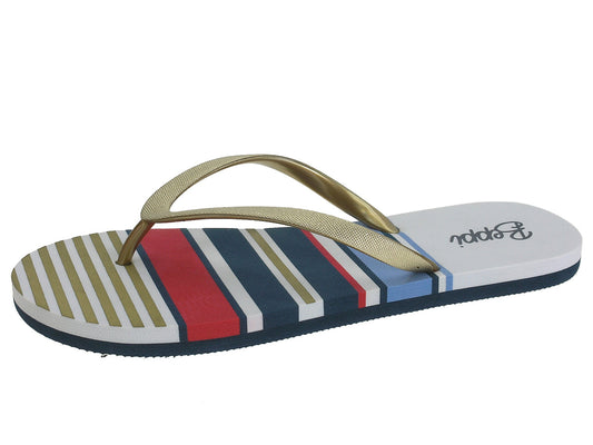 Chinelo Meter Dedo Mulher Dourado Beppi – Leve e respirável para longas caminhadas e momentos de lazer no verão - 2178390