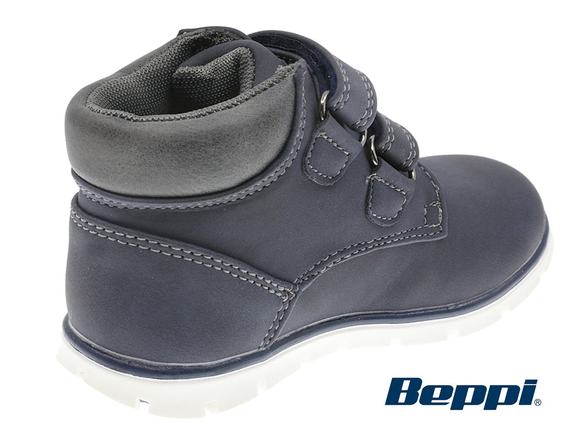 Bota Casual Infantil Azul Beppi – Interior almofadado e leve para conforto em brincadeiras e passeios diários - 2180381
