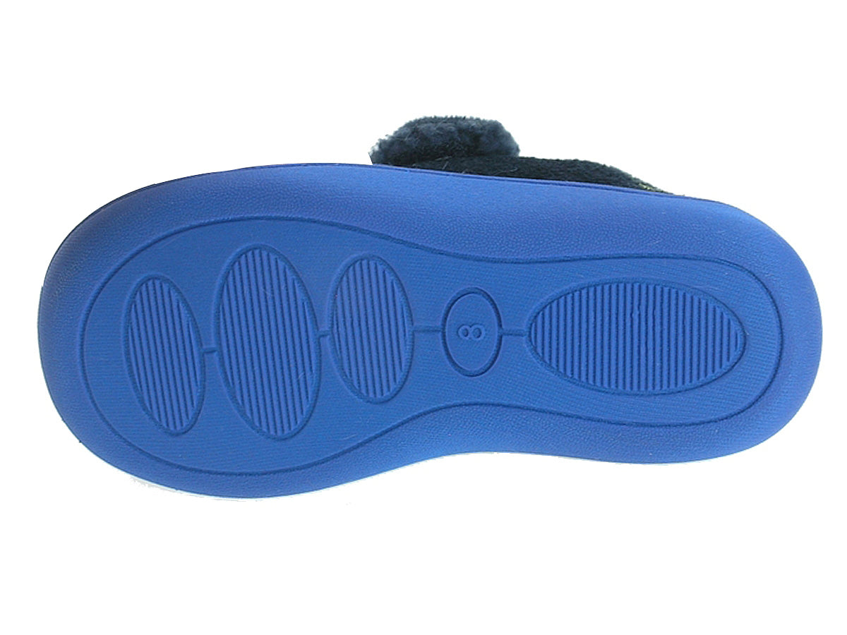 Pantufa Infantil Azul Beppi – Interior almofadado e material leve para brincar e relaxar em casa - 2180480