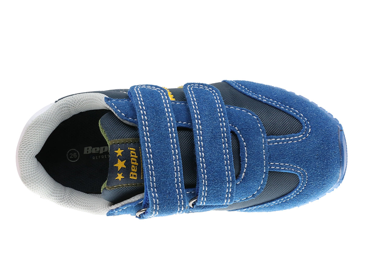 Sapatilha Infantil Azul Beppi – Sistema de aperto com velcro para ajustar facilmente em brincadeiras diárias - 2180750