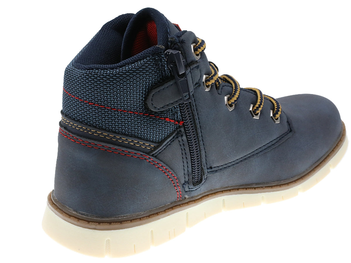 Bota Casual Juvenil Azul Beppi – Leves e resistentes, ideais para escola, passeios e uso diário confortável - 2181373