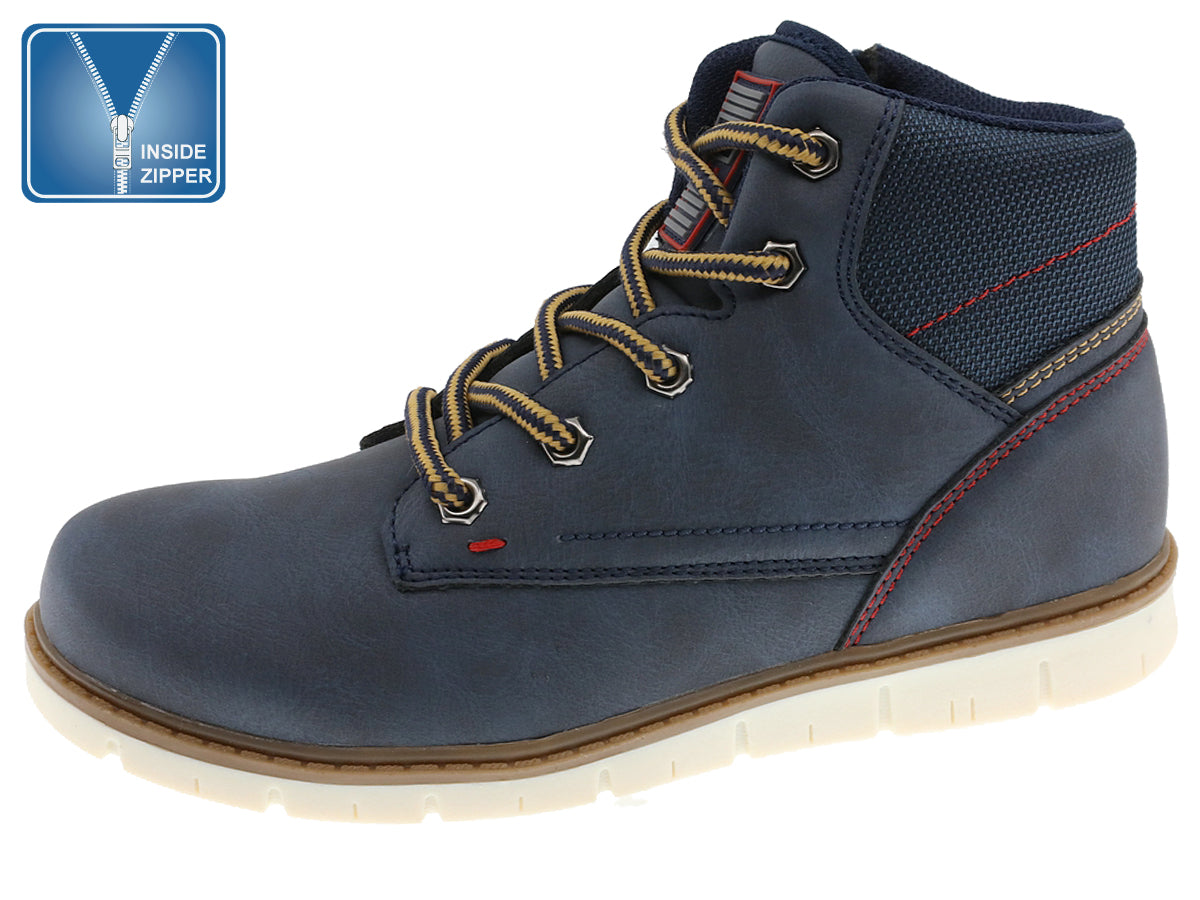 Bota Casual Juvenil Azul Beppi – Leves e resistentes, ideais para escola, passeios e uso diário confortável - 2181373
