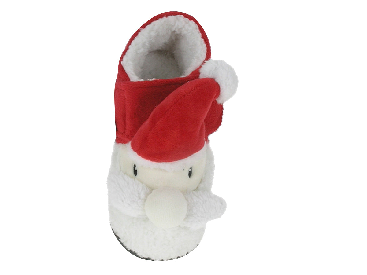 Pantufa Infantil Vermelho Beppi – Interior almofadado e sola antiderrapante para brincar e relaxar em casa - 2181670