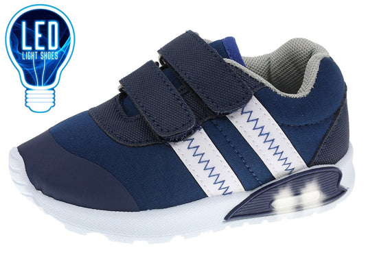 Sapatilha Infantil Azul Beppi – Ajuste seguro com interior acolchoado para brincadeiras e escola diárias - 2181990