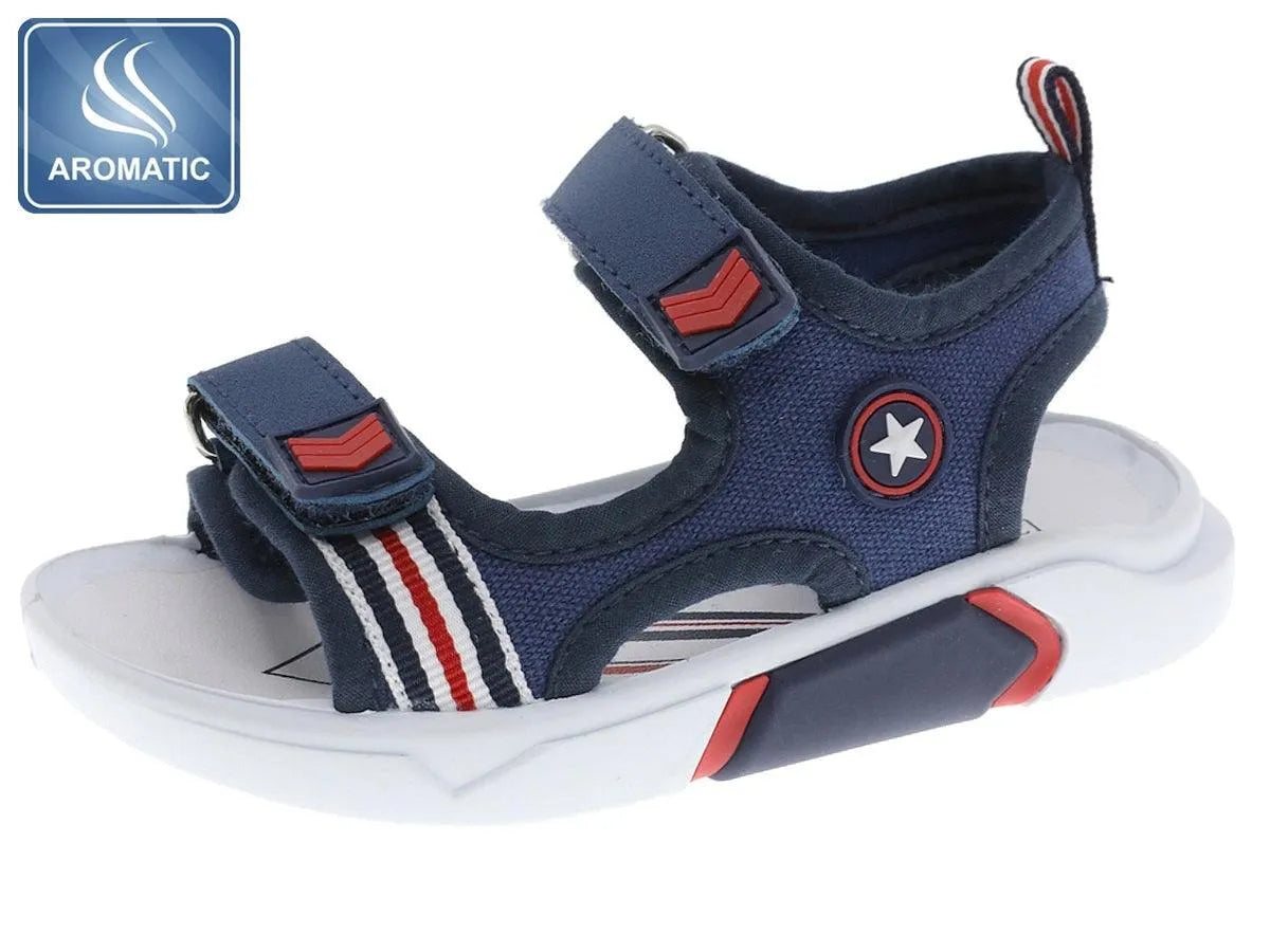 Sandália Infantil Azul Beppi – Leves e ajustáveis para conforto e fres nas brincadeiras diárias - 2184250