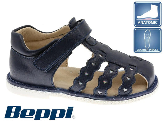 Sandália Infantil Azul Beppi – Leves e resistentes, ideais para brincadeiras e passeios no parque - 2184362