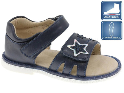 Sandália Infantil Azul Beppi – Leves e com ajuste seguro para conforto em brincadeiras e escola diária - 2184370
