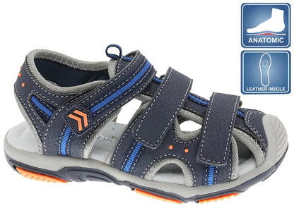 Sandália Infantil Azul Beppi – Leves e respiráveis, ideais para brincadeiras e uso diário na escola - 2184680