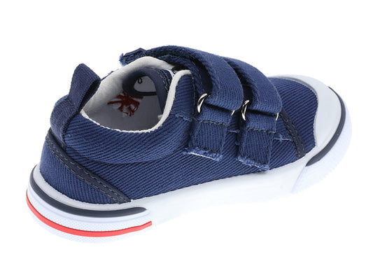 Sapatilha Infantil Azul Beppi – Leves e resistentes com fecho em velcro para brincadeiras e escola diária - 2185040