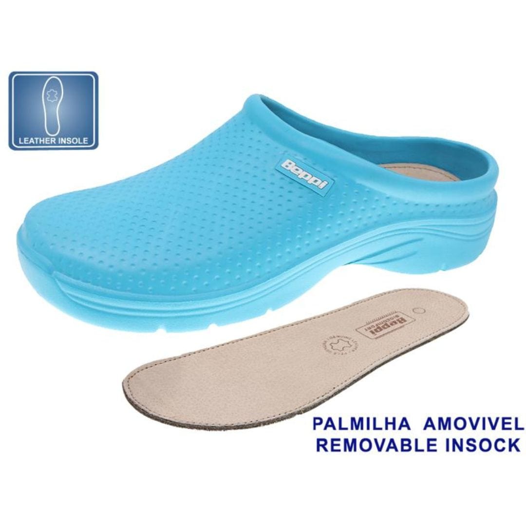 Socas Conforto Mulher Azul Beppi – Leves e respiráveis para conforto durante tarefas diárias e trabalho prolongado - 2185456