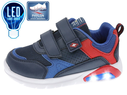 Sapatilha Juvenil Azul Beppi – Design leve com sola antiderrapante ideal para escola e momentos de lazer - 2186055