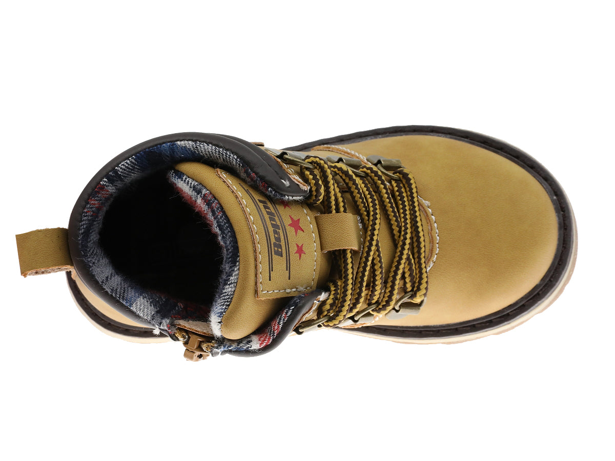Bota Casual Infantil Castanho Beppi – Design robusto com acabamento castanho para conforto máximo no uso diário - 2186290