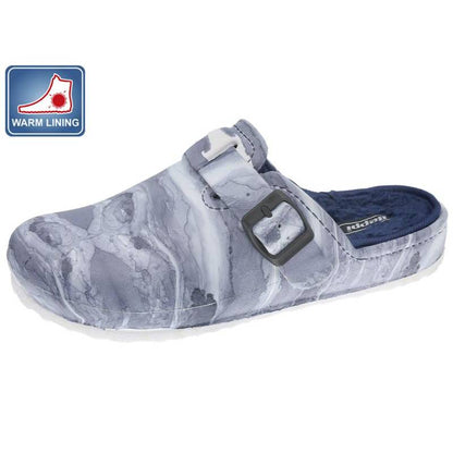 Socas Conforto Mulher Azul Beppi – Leves para uso prolongado com sola antiderrapante ideal para trabalho diário - 2186980