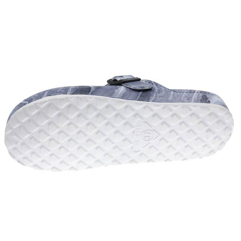 Socas Conforto Mulher Azul Beppi – Leves para uso prolongado com sola antiderrapante ideal para trabalho diário - 2186980