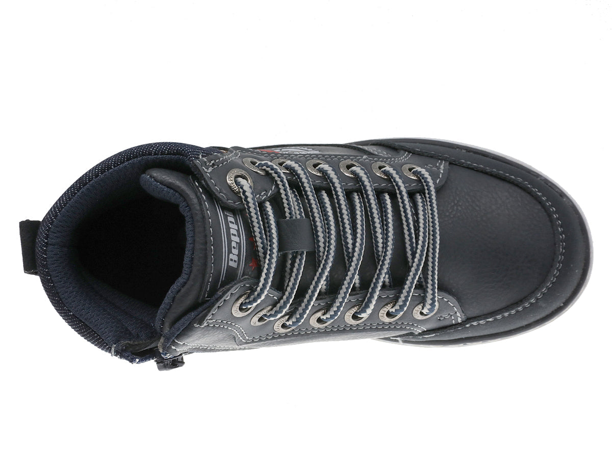 Bota Casual Juvenil Azul Beppi – Leves e confortáveis para passeios e tempos livres com suporte duradouro - 2188521