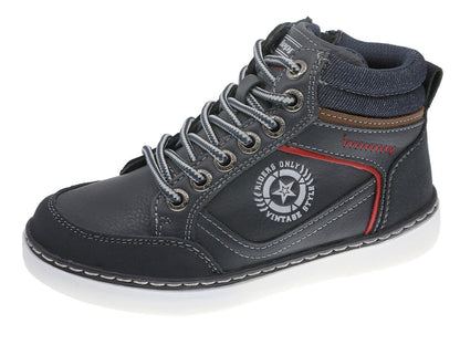 Bota Casual Juvenil Azul Beppi – Leves e confortáveis para passeios e tempos livres com suporte duradouro - 2188521