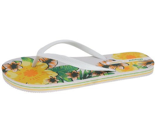 Chinelo Meter Dedo Mulher Branco Beppi – Leves e fáceis de calçar para relaxar em casa ou dias quentes - 2190692
