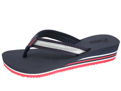 Chinelo Com Cunha Mulher Azul Beppi – Leves e respiráveis para conforto ideal em passeios e férias diárias - 2190730