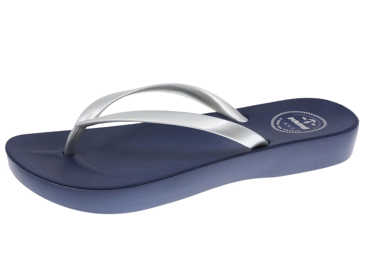 Chinelo Meter Dedo Mulher Prateado Beppi – Leves e confortáveis para passeios diários com design moderno e elegante - 2191980