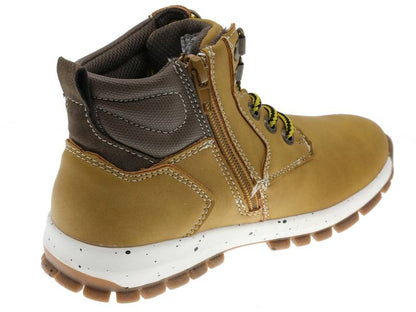 Bota Casual Juvenil Castanho Beppi – Ajuste seguro e confortável para atividades diárias e passeios ao ar livre - 2193410