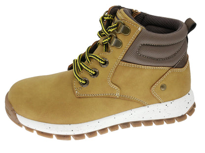 Bota Casual Juvenil Castanho Beppi – Ajuste seguro e confortável para atividades diárias e passeios ao ar livre - 2193410