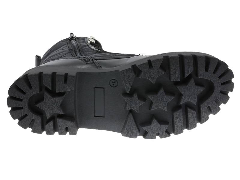 Bota Casual Juvenil Preto Beppi – Interior almofadado e fecho fácil para conforto e praticidade diária - 2193620