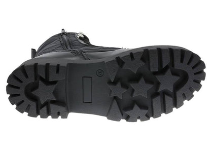 Bota Casual Juvenil Preto Beppi – Interior almofadado e fecho fácil para conforto e praticidade diária - 2193620