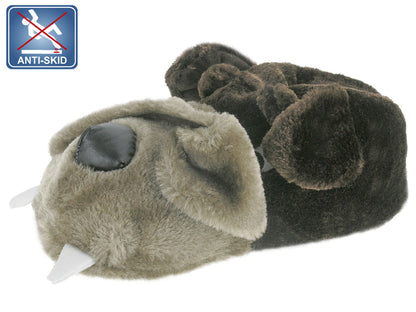 Pantufas Homem Castanho Beppi – Ajuste perfeito e estabilidade para conforto e aconchego em uso diário - 2194521