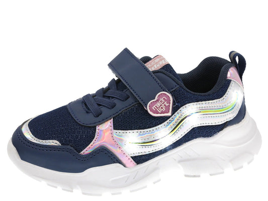 Sapatilha Juvenil Azul Beppi – Leves para uso prolongado com fecho prático em velcro para brincar e escola - 2194851
