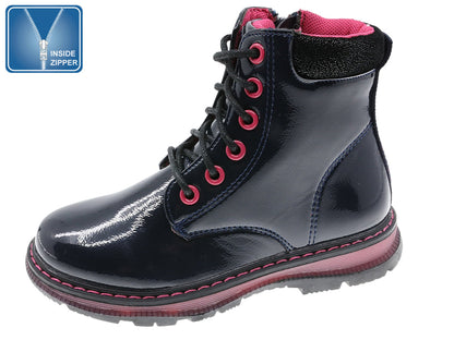 Bota Casual Juvenil Azul Beppi – Interior acolchoado e sola antiderrapante para conforto em atividades ao ar livre - 2194980