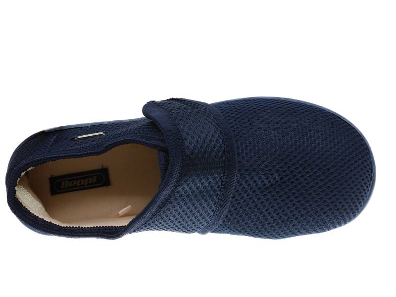 Pantufa Mulher Azul Beppi – Ideal para uso doméstico com conforto leve e duradouro durante todo o dia - 2199360