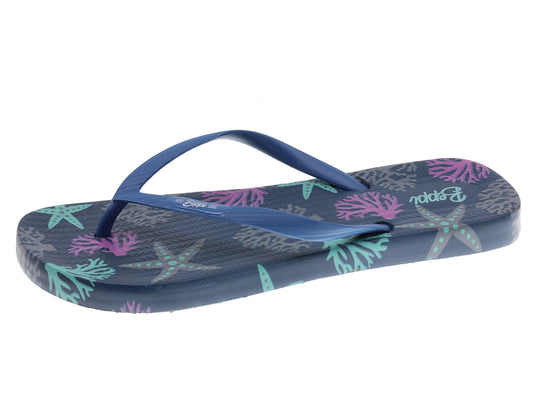 Chinelo Meter Dedo Mulher Azul Beppi – Leves e respiráveis, ideais para uso diário em casa ou na praia - 2199521